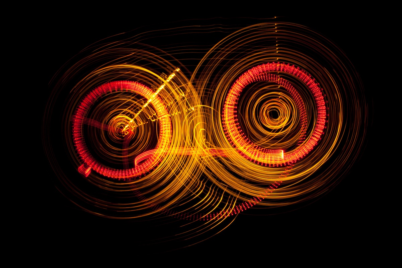 Illustration for article titled Light Paintings That Make the Real World Look like Tron
